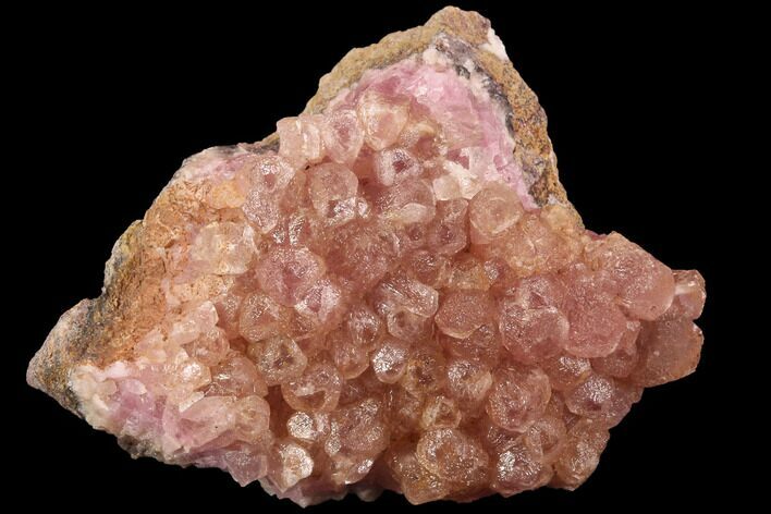 Cobaltoan Calcite Crystal Cluster - Bou Azzer, Morocco #90311